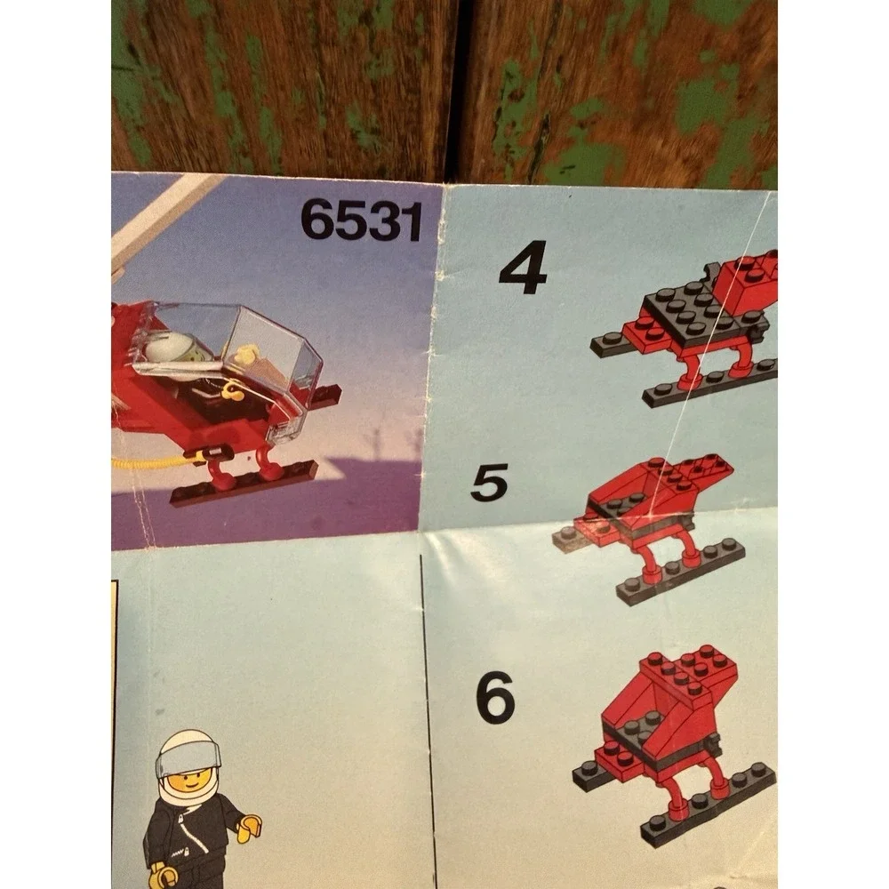 Lego‎ 6531 FLAME CHASER HELICOPTER  With Manual No Box